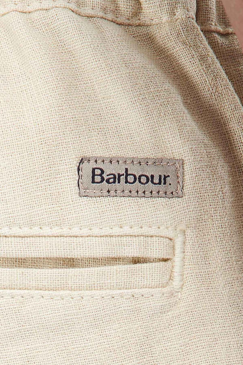 Shorts in lino misto cotone