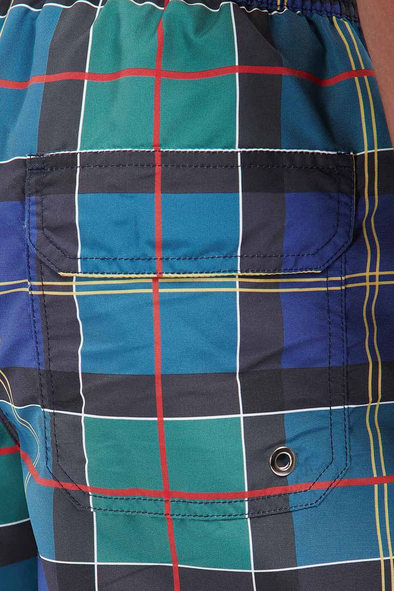 Costume da bagno con motivo Tartan