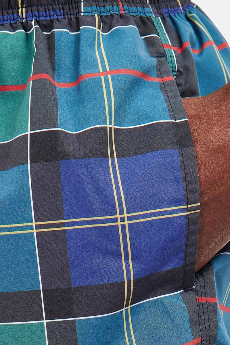 Costume da bagno con motivo Tartan