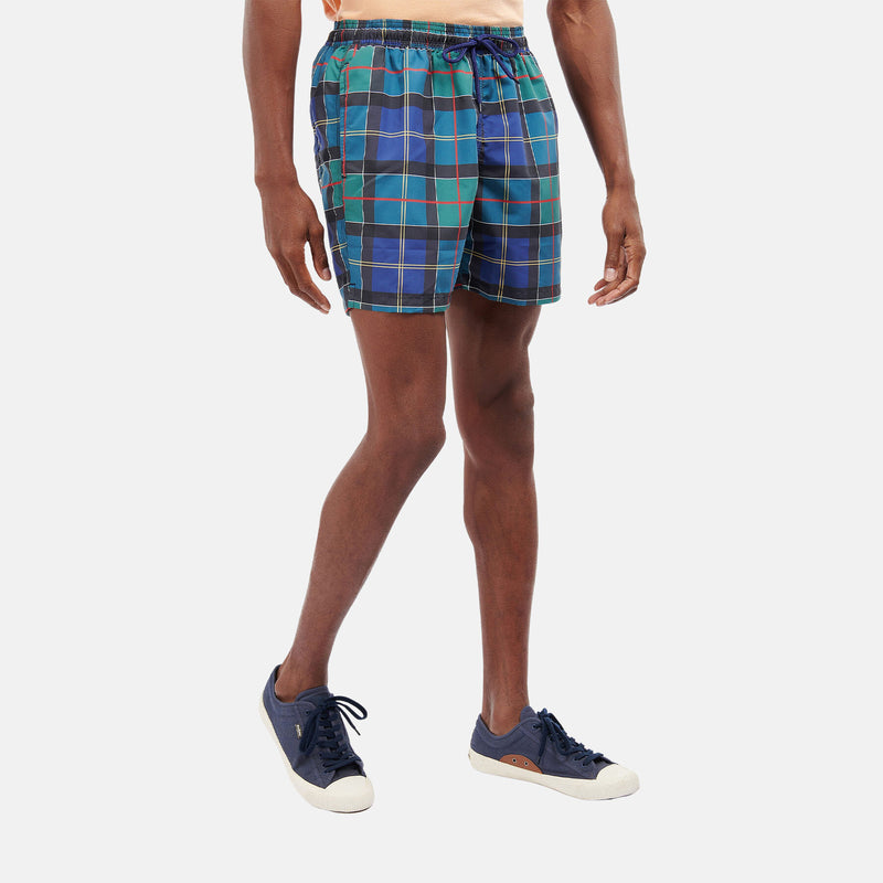 Costume da bagno con motivo Tartan