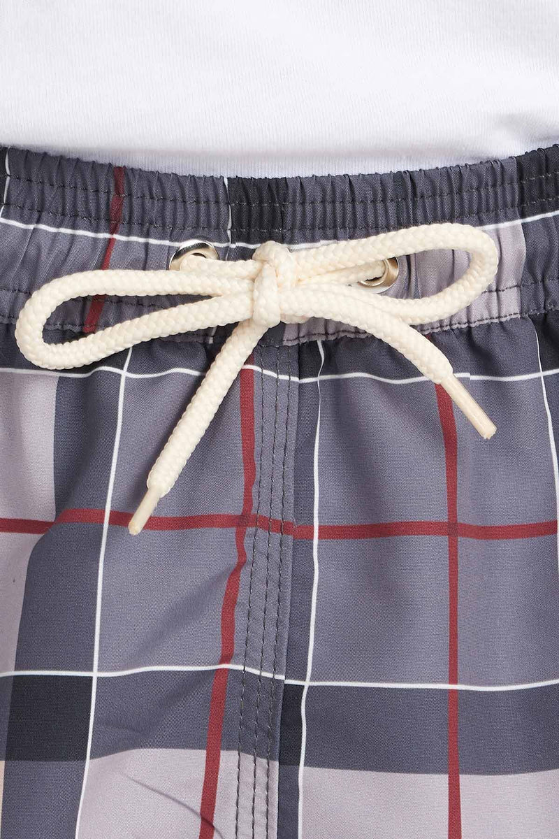 Costume da bagno con motivo Tartan