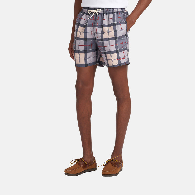 Costume da bagno con motivo Tartan