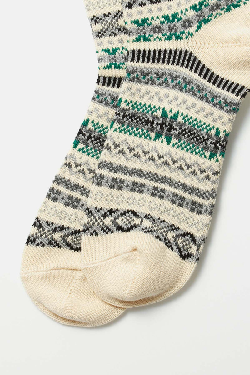 Fairisle crew socks