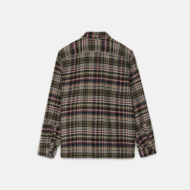 Overshirt with madras pattern
